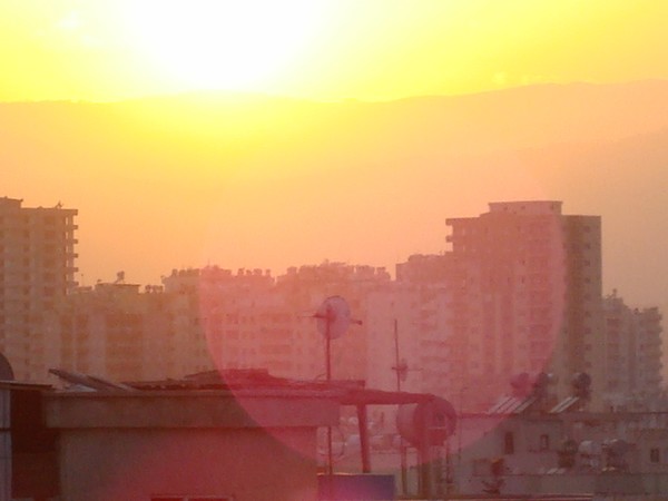sunset in Mersin