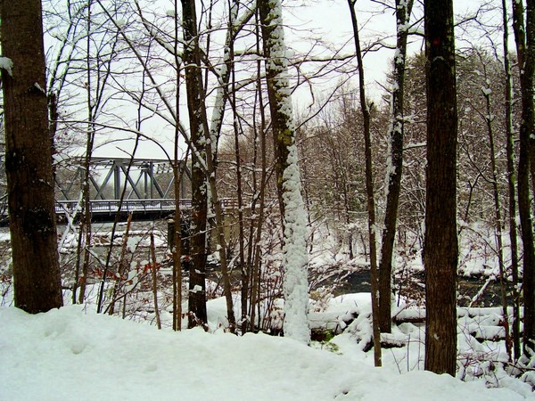 Henniker metal bridge