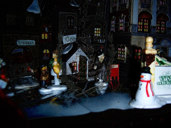 Department 56 Christmas Village Digital Art