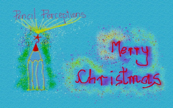 Pencil Perceptions-Merry Christmas