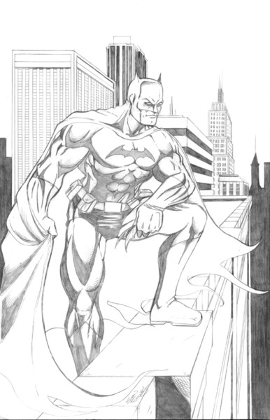 Batman pencils