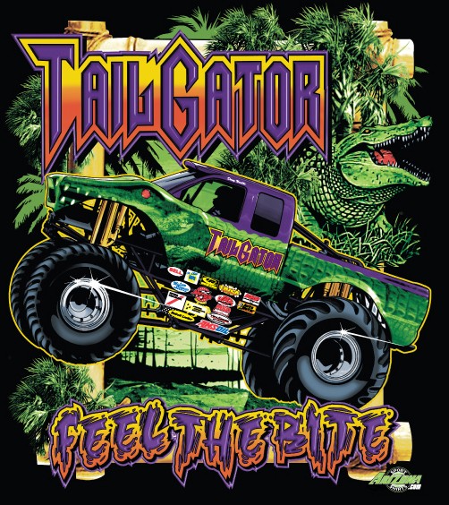 2009 TAILGATOR MONSTER TRUCK BACK