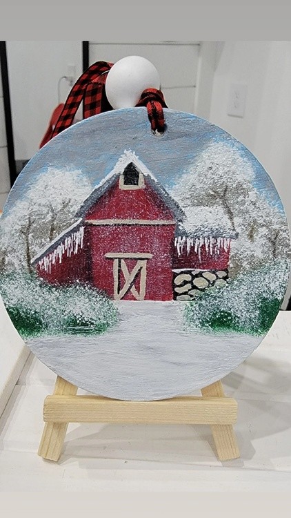 The Red Barn Ornament