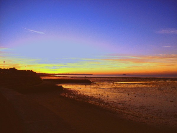 Sunset over Ryde.