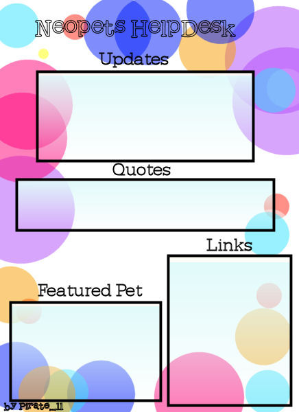 neopets helpdesk layout