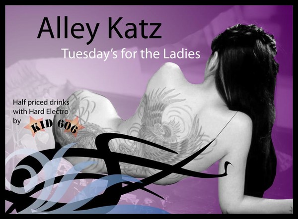 Alley Katz event flyer