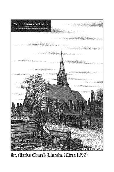 ExpoLight Graphic Arts Lincoln St.Marks Church 0001M (Sample Proof Artwork)