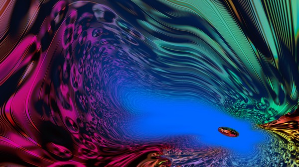 Journey through a fractal landscape #1