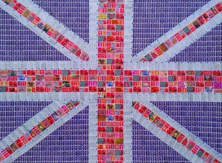 Union Jack - Purple