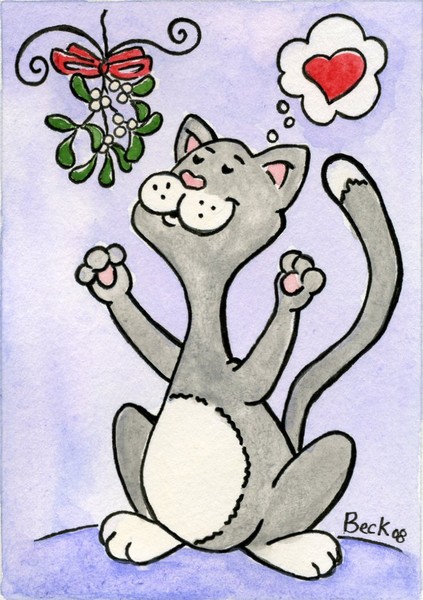 Mistletoe Kitty