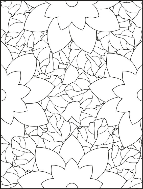 Abstract Coloring Pages 90