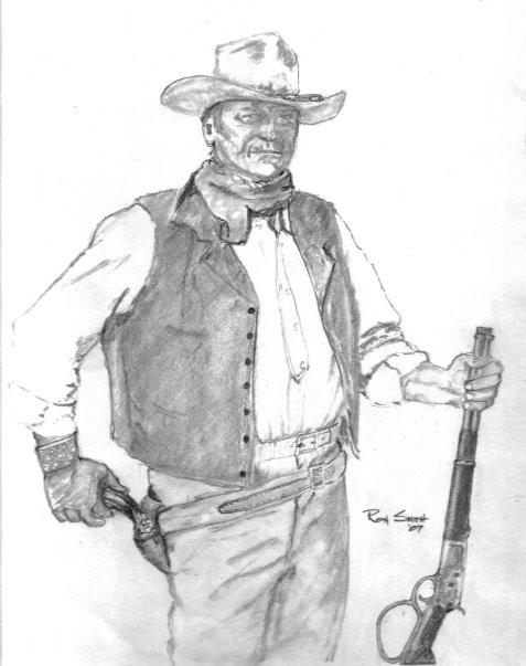 John Wayne  The Cowboys