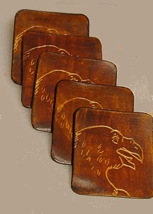 Eagle Coasters, Set of 5