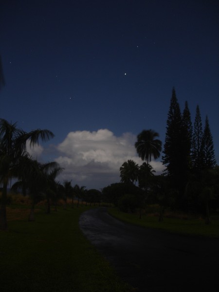 Full Moon Light Night Sugar Mill Road