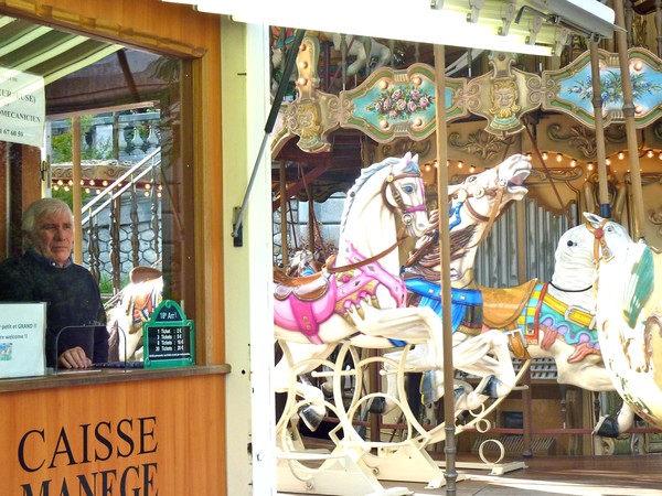 Carousel Near Montmartre