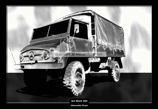 Art Work 204 Mercedes Unimog