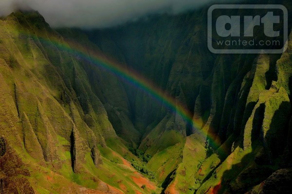 Napali Valley Rainbow