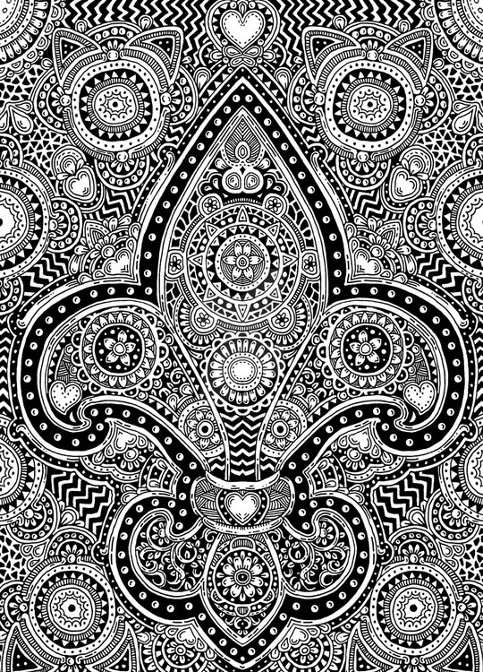 Fleur De Lis - Detailed Patterning