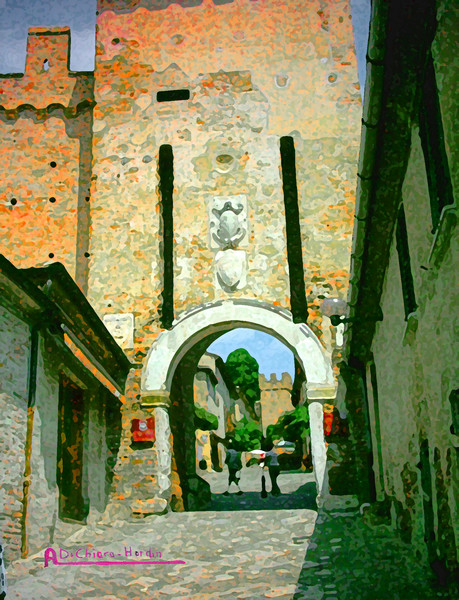 Gradara's entrance