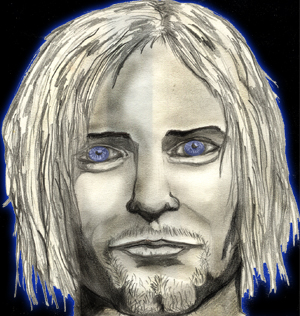Kurt Cobain Portrait