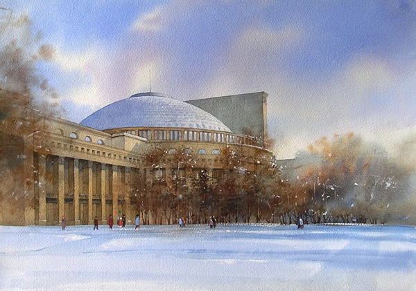 opera-house in Novosibirsk