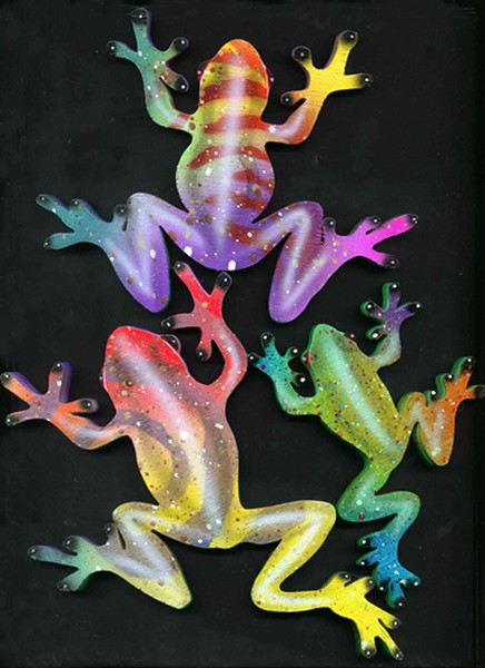 Rainbow frogs
