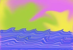 Abstract Waves   O537