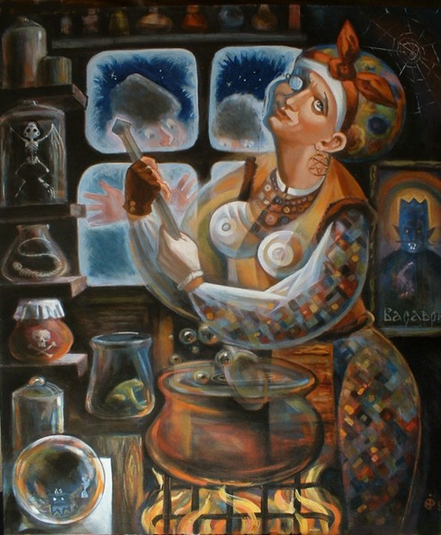 Ukrainian witch Solokha