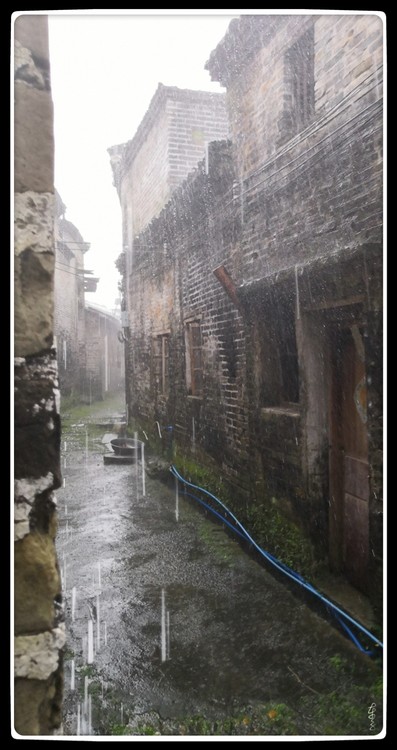Rainy Little Street