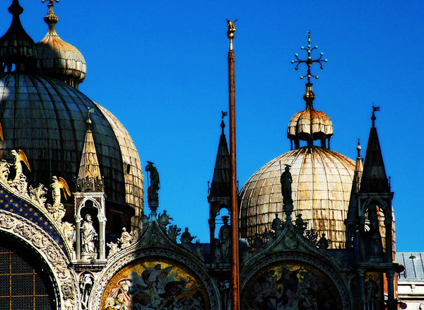 Domes Of St Mark's - Venice
