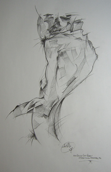 From: Egon Schiele - Self Portrait