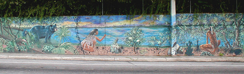 (Mural) Timucuan Native Americans