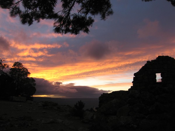 Sunset at Desert View Watchtower