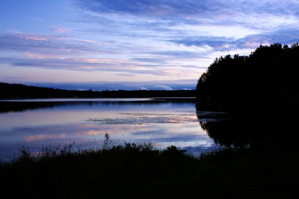 Sunset on Yankee Lake