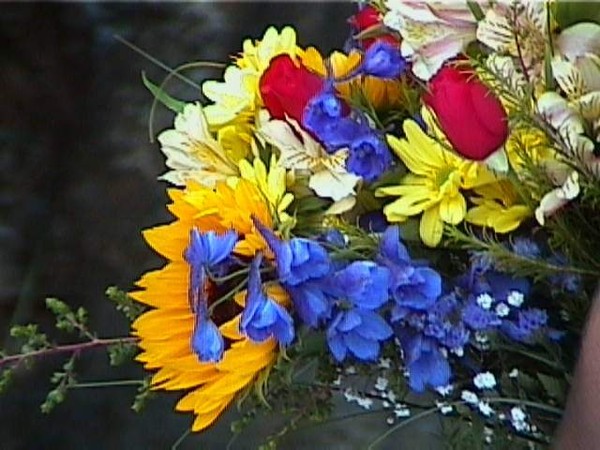 bouquet of Flowers Digital Camera