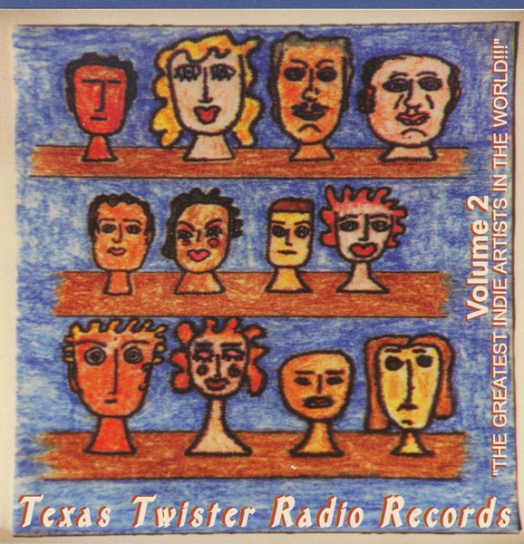 Texas Twister Records vol. 2 CD tray card