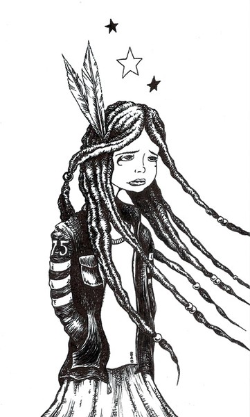 Girl With Dreads