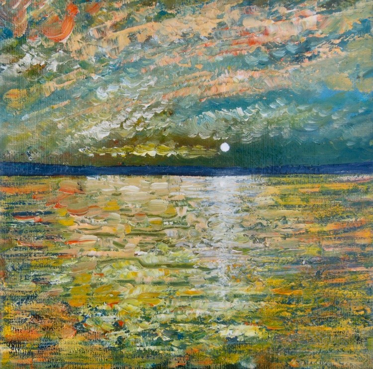 'Sunset on the Water'
