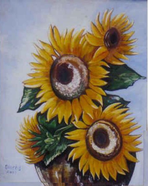 Sunflowers Greeting Card