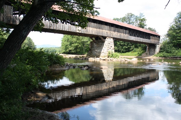 Campton N.H. covered bridge