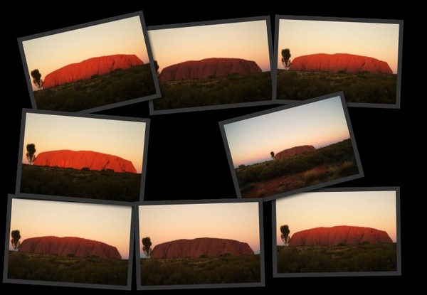 Uluru Sunset Progression