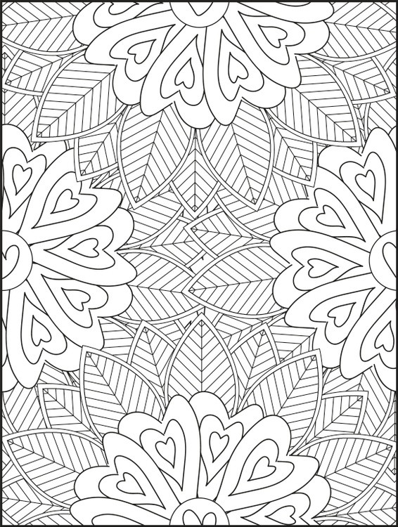 Abstract Coloring Pages 91