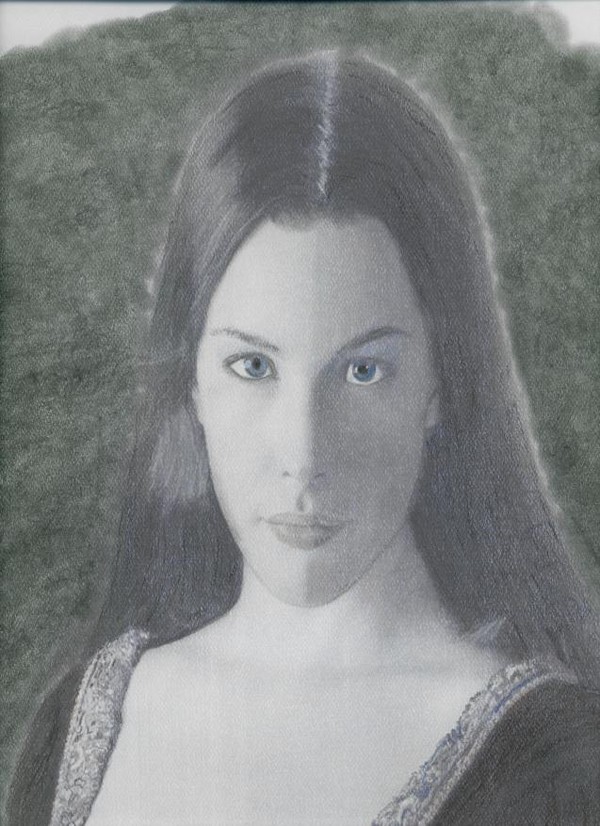 Arwen-Art tribute to the Lord of the Rings