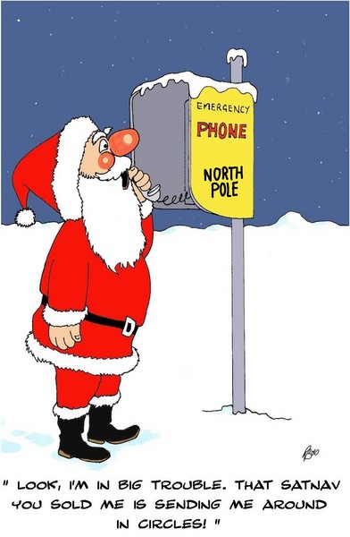 Santa lost