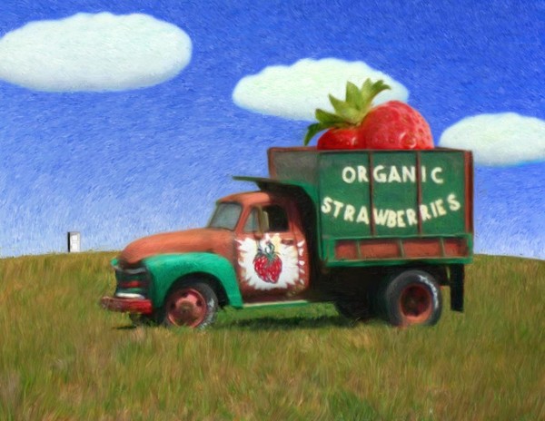 Strawberry Truck 