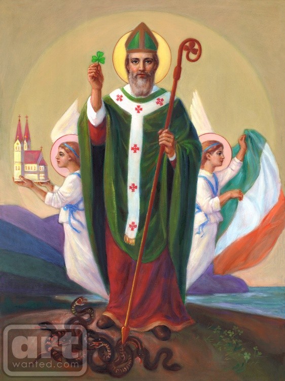 Sant PatrickThe Enlightener Of Ireland