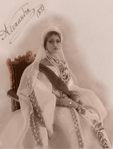 Tsarina Alexandra Miniature Doll
