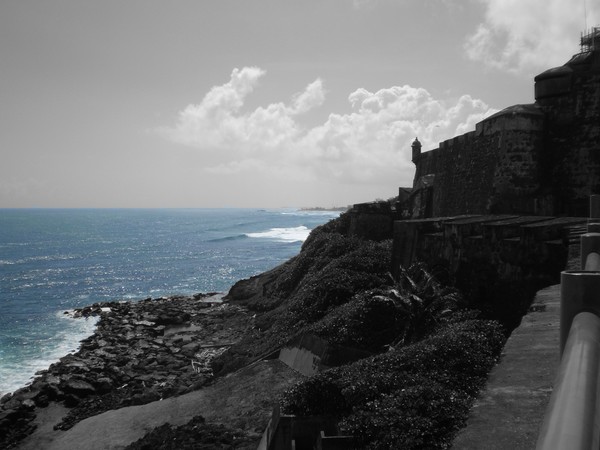 Coast of El Morro, Puerto Rico