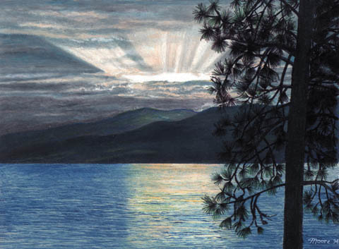 Okanagan Lake Sunrise