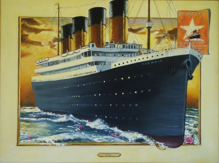 Titanic on the safety Dock